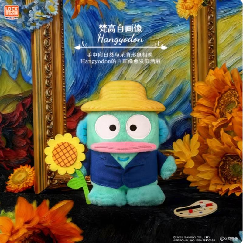 Original LX Famous Painting Series Blind Box Anime Character Doll Collection Decorative Festivals Toys Gifts