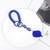 With Metal Clasp Springs Keyring Stretchy Stretchy Spiral Spring Coil  Luggage Tags