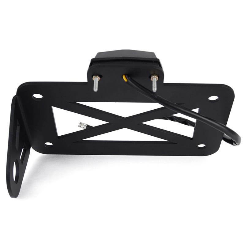 Металлический мотоцикл в стиле ретро, ​​боковой держатель номерного знака, задний фонарь, кронштейн, модифицированные детали