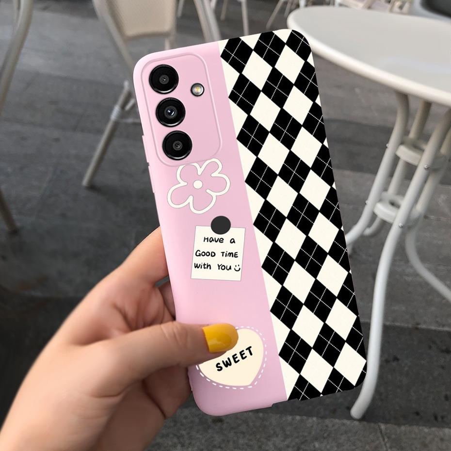 Для Samsung Galaxy A04S 2022 Милый Чехол-Бампер из Желе с Рисунком для Samsung A04s A 04s SM-A047F Мягкий Силиконовый TPU Задняя Крышка