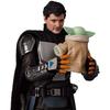 Medicom Toy MAFEX No. 200 The Mandalorian Ver. 2.0 Action Figure, Approximately 160mm Tall, Non-Scale, Pre-painted