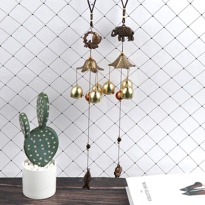 Outdoor Antique Copper Wind Chime Outdoor Living Decoration Metal Wind Chimes