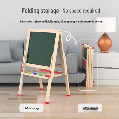 Детский пыленепроницаемый стираемый мольберт-доска и наклейка на стену для рисования