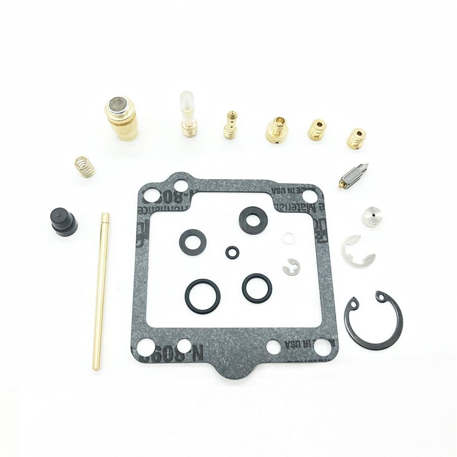 Ремкомплект карбюратора Игла жиклера Игольчатый клапан поплавка Прокладка Уплотнительное кольцо Набор для переборки Для 80-83 GS850 GS850g GS850gl GS850gt