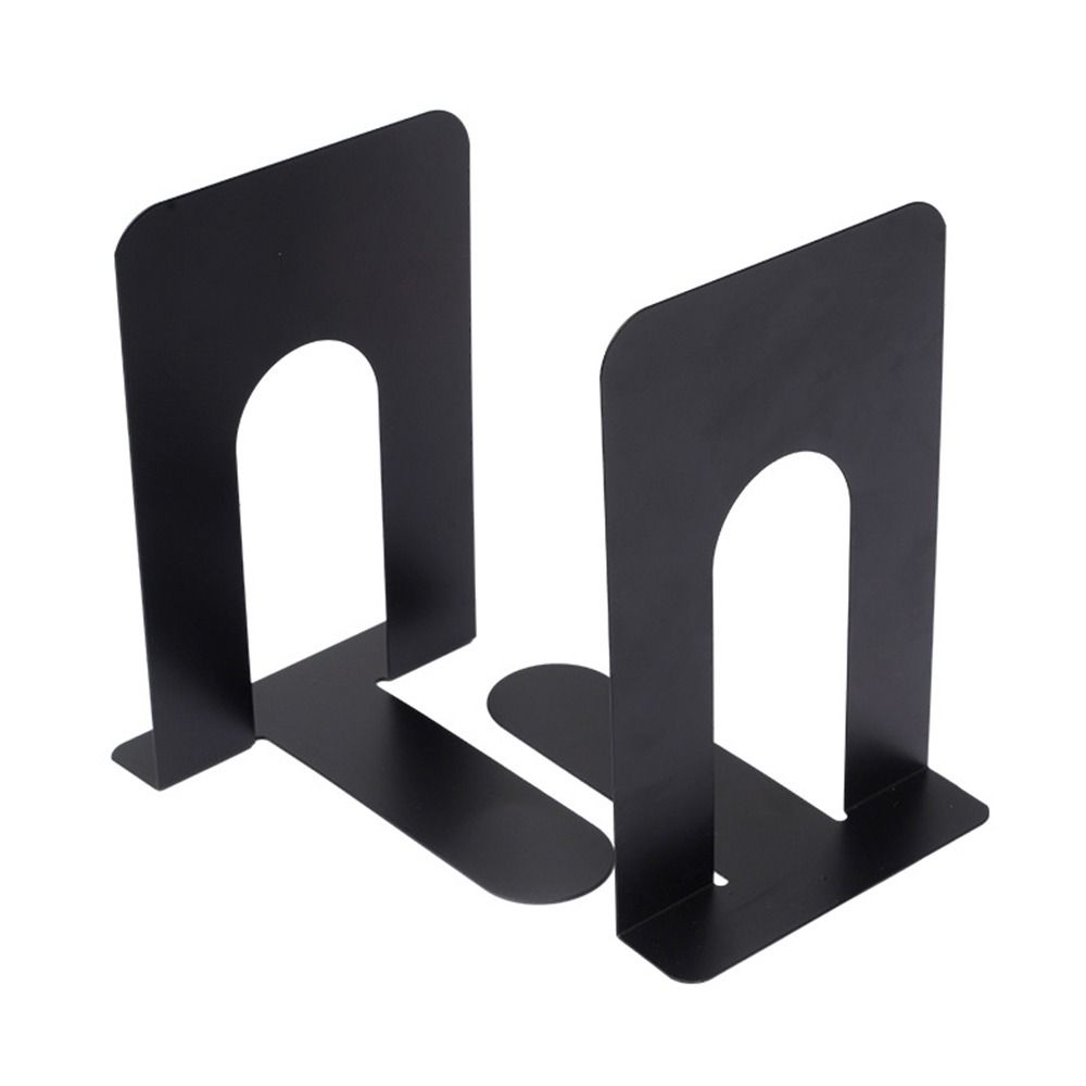 1/2PCS Non-slip Book Stand L-Shaped Desk Bookshelf Book Simple Bookends  Home