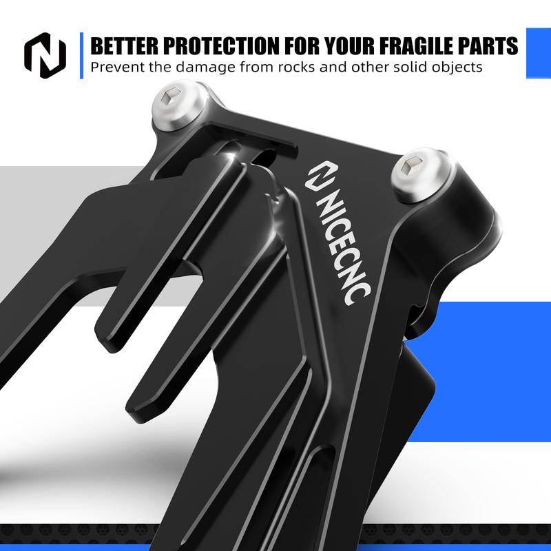 NICECNC For Yamaha YZ250 2000-2024 YZ250X 2016-2023 YZ 250 YZ 250X Front Sprocket Cover Guard Protector Case Saver Aluminum