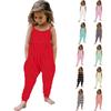 Toddler Kids Baby Girls Sleeveless Summer Romper Jumpsuit Playsuit Clothes