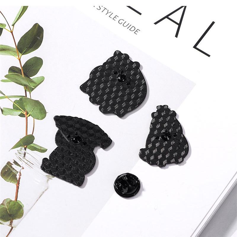 4PCS Cartoon Capybara Enamel Badges Cute Alloy Metal Pins Lapel Brooches For Backpack Clothing Hat Decorate Jewelry Accessories