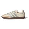 adidas Оригинальные SAMBA OG Износостойкие Низкие кеды для скейтбординга Женские Бежевые кроссовки JH7299