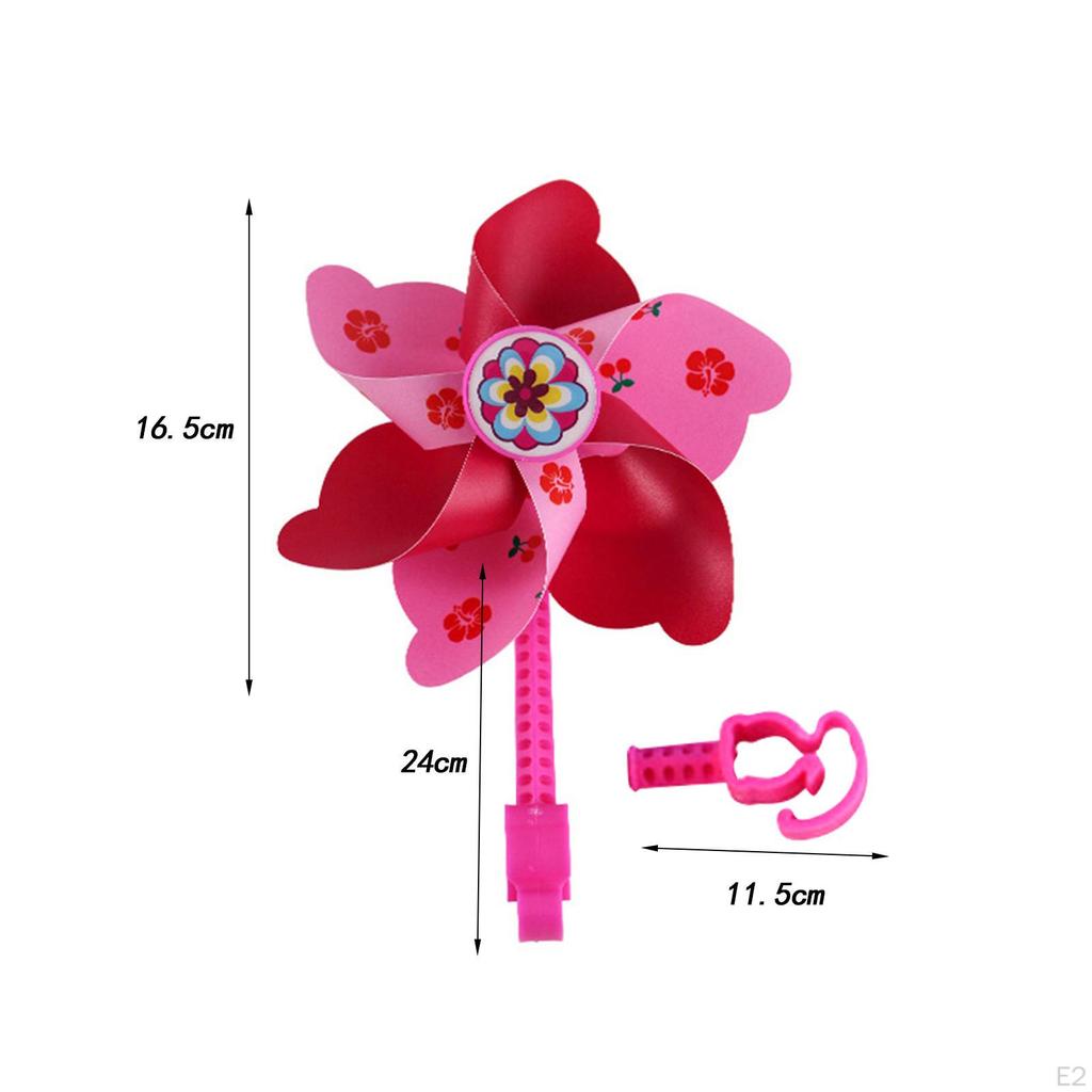 Children Bicycle Handlebar Windmill Bike Pinwheel Decoration Lightweight Flower