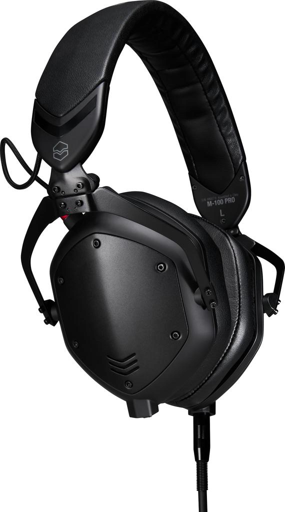 PRO DJ Мониторные Аудио Проводное Соединение Черный V-MODA M-100 Наушники, Совместимы с Высоким Разрешением, Только,