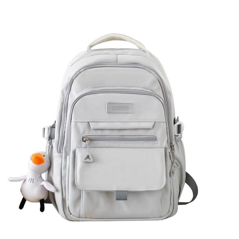 Schoolbag new backpack female college student high value high school schoolbag junior high school large capacity Korean version men's outdoor