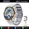 SACOSDING SA117 Smart Watch Always On Display NFC Bluetooth Call Voice Assistant 466*466 AMOLED Screen Sports Fitness Smartwatch