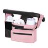 Stroller Storage Bag, for with Adjustable Straps, Waterproof Oxford Fabric Multi-Compartment Organize, for Baby Bottles Diapers Keys