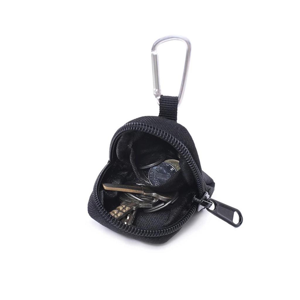 Wallet Pouch Portable Key Case Holder Outdoor Sports Coin Purse Hunting Bag Zipper Waist Pocket Multifunctional Bag