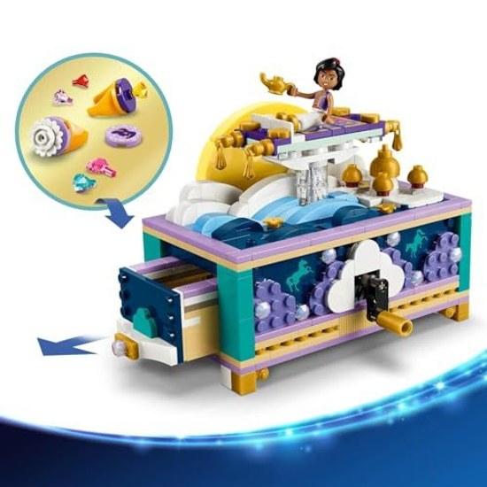 LEGO Disney Princess Jasmine Jewelry Box toy educational block gift children 6 years old 7 8 9 goods interior stylish 43295
