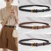Jeans Decor Pu Waistbands Thin Trouser Decoration Retro Women Belt  Daily