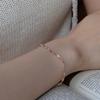Золотой браслет с солнечным камнем №B054