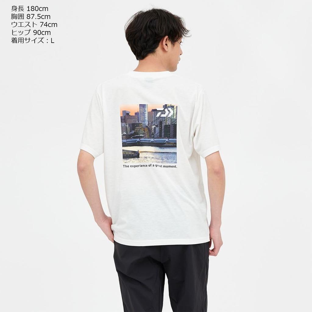 Fishing Net Urban Side White [DAIWA] T-shirt DE-6424