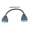 1 To 2 Usb 3.0 19pin HUB USB 19PIN Extension Cable Fast Transmission Chip for Desktop Computer Motherboard Chassis Boxes
