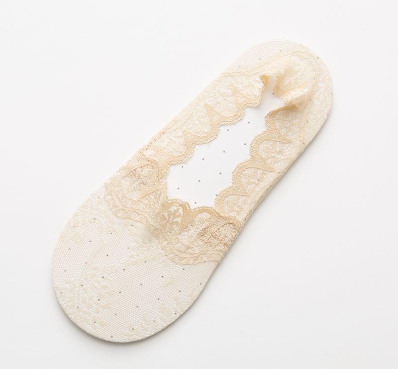 Летние женские тапочки с низким вырезом, бесшовные шелковые носки-лодочки, силиконовые нескользящие ультратонкие дышащие невидимые носки