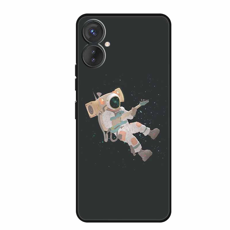 Для Tecno Spark 9 Pro Чехол Астронавт Силиконовый ТПУ Мягкая Задняя Крышка Чехлы Для Tecno Spark9 Pro 9Pro KH7 KH7n Funda Spaceman Capa