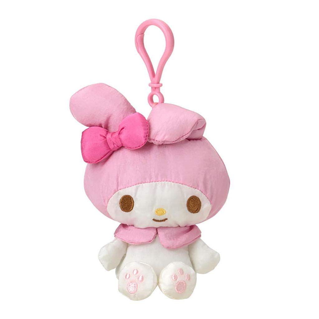 Sanrio Mascot Holder My Melody and ABS Ages 6 and 320455 (Fuwashika Kids) Nylon, Polyester, Resin, Up, Strap,