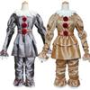 Костюм клоуна возвращение в душу cos, Косплей Пеннивайза Хэллоуинский костюм Пеннивайз клоун возвращение в душу cos