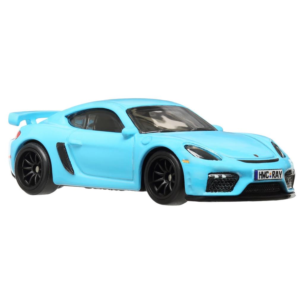 Hot Wheels Boulevard Porsche 718 Cayman GT4 3 и HRT71 [Литой автомобиль] [Возраст +]