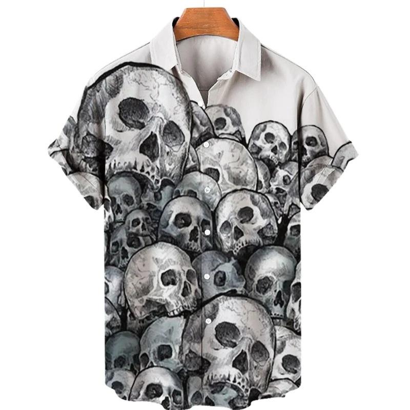 2026 Summer Hawaiian Casual Collared Floral Shirt for Men, Loose-fitting Beach Shirt