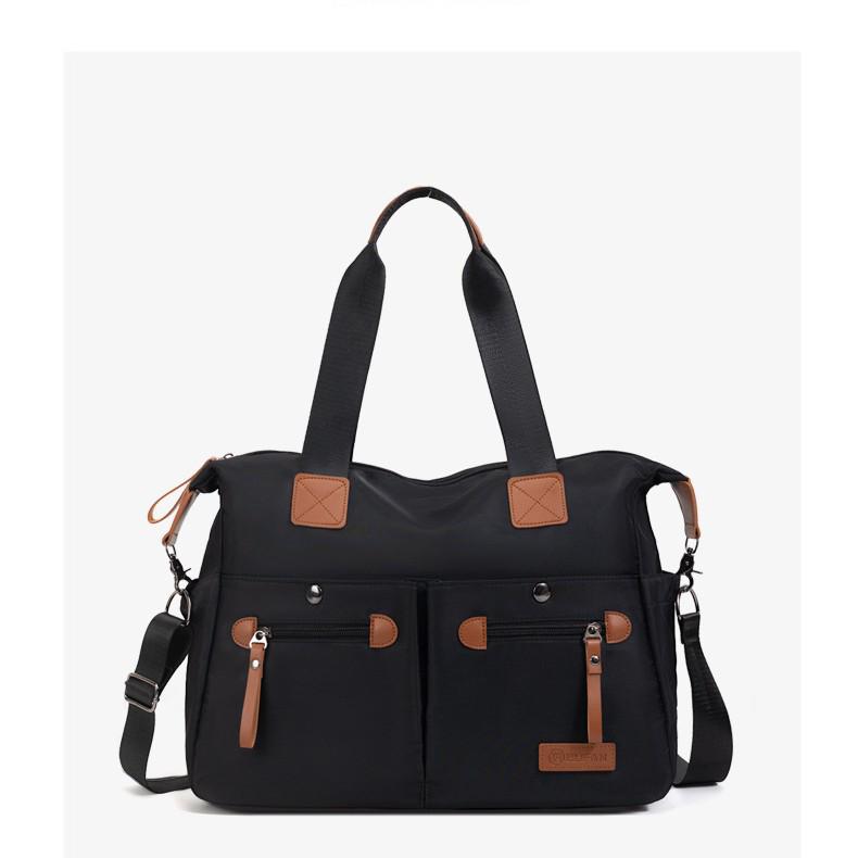 Unisex Large Capacity Travel Backpack with Wet/Dry Separation, Convertible Messenger, Shoulder, and Crossbody Bag.