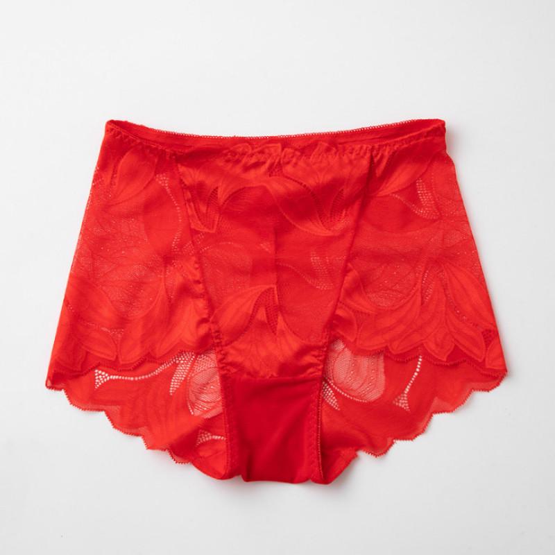 Sexy Women Lace Seamless Underwear Comfortable Underwear High Waist Briefs Large Size Panties EMA