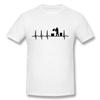 Heartbeat Beekeeping Beekeeper Birthday Funny Unisex Graphic Fashion New Cotton Short Sleeve T Shirts ONeck Harajuku Tshirt