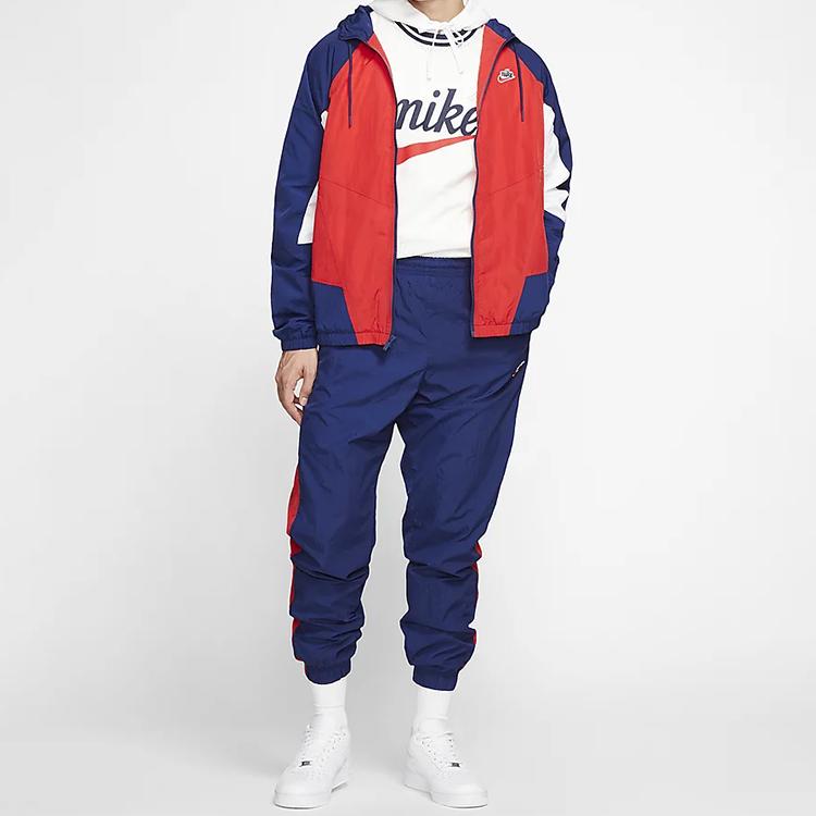 Nike Легкие тканые брюки мужские синие CJ5485-492