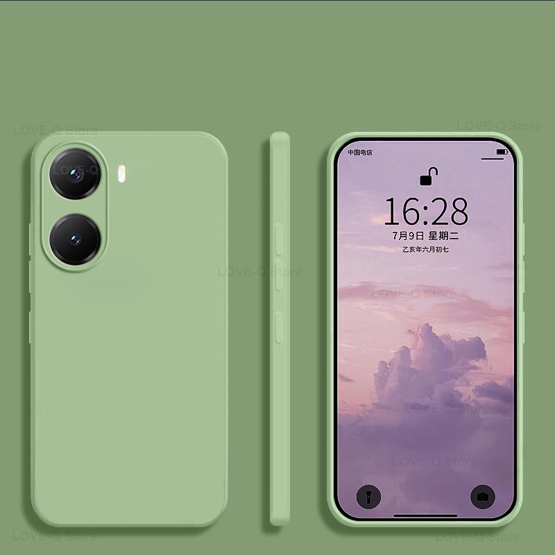 Для Poco X7 Pro Чехол Жидкий Силиконовый Противоударный Чехол Для Телефона Для Xiaomi Poco X7 Pro Мягкий Чехол TPU