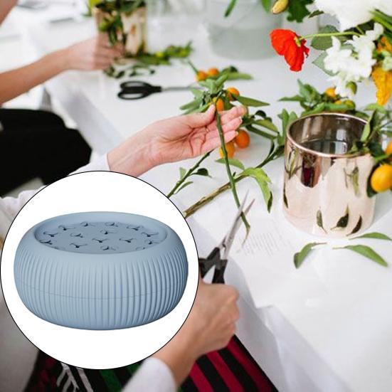 Silicone Spiral Ikebana Stem Holder DIY Bouquet Twister Vase Flower Arranger Grid
