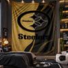 Настенный гобелен с принтом Pittsburgh Steelers, тканевое панно для гостиной, спальни, домашнего декора