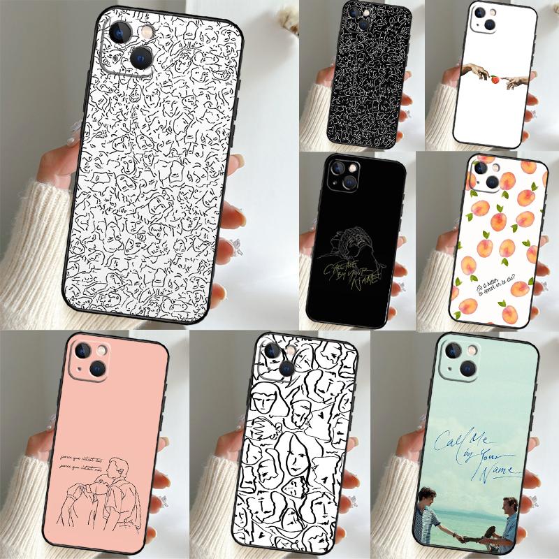 Call Me By Your Name Elios Faces Case For Samsung Galaxy S25 Ultra S23 S22 S21 S24 Ultra S9 S10 S20 Plus S25 FE Phone Cover