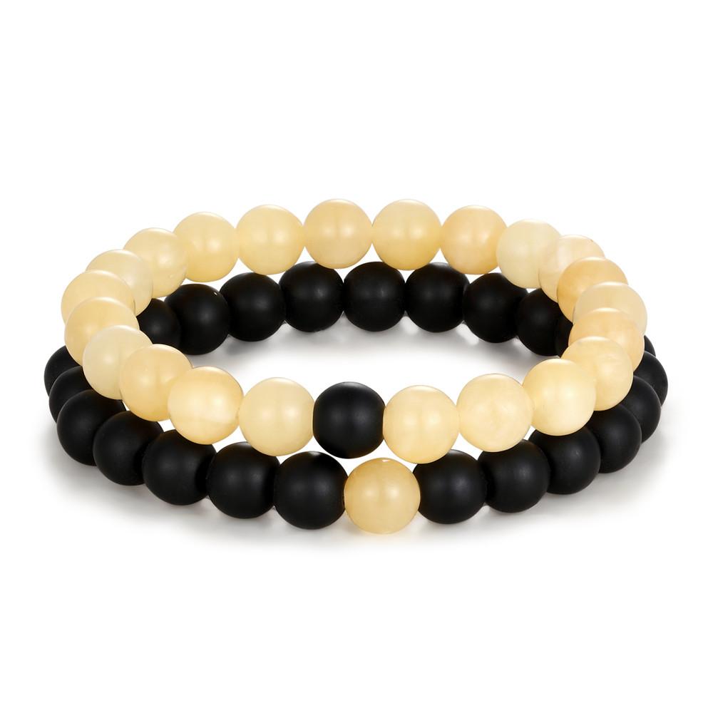 2pcs/set Distance Bracelet Crown Beads Charm Natural Stone Bracelets for Women Men Couples friendship bracelets Jewelry Gifts