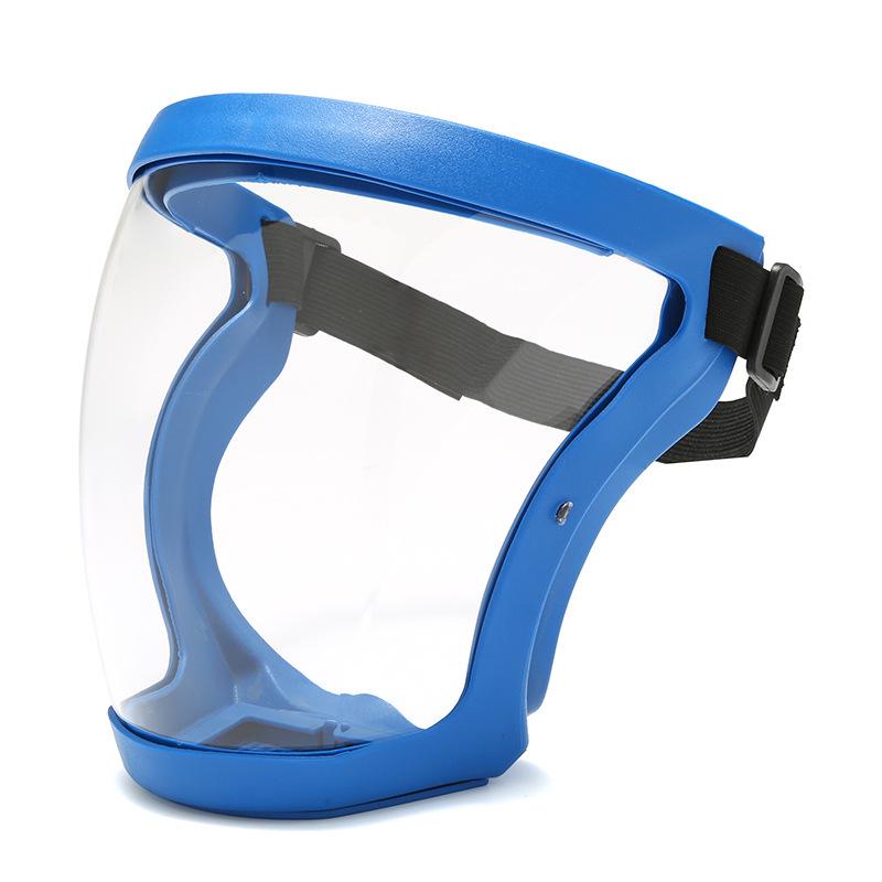 High-Definition Transparent Anti-Droplet Face Shield with Dustproof Riding Goggles 968