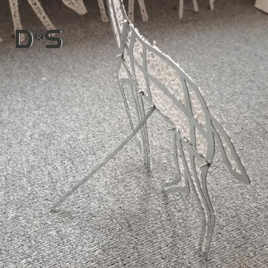 Светодиодный олень, рождественское украшение, железная рама, освещение, олень, украшение для дома и улицы, статуи оленей для декора сада, газона, двора