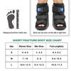 Air Walking Boot Fracture Boot Short Walker Protective Boot Fits Left or Right Foot Ankle for Injuries Fractures Sprains