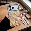 Phone Case: 2D flat design suitable for iPhone 18, 17, 16, 15, 14, 13 Pro film protective case, couple style, waves and starfish, Christmas and Hallow