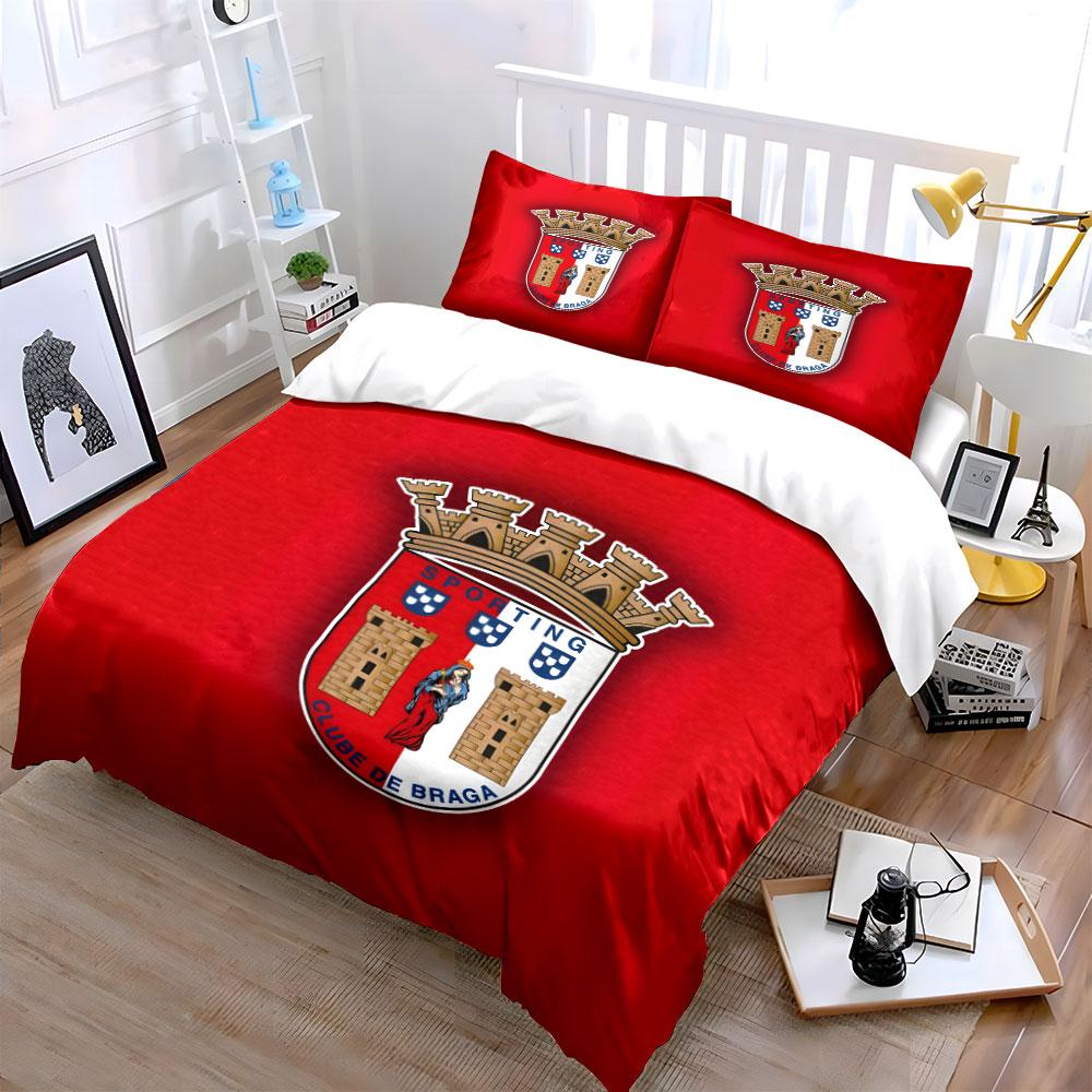 Sporting Clube de Braga. Bedding sets Duvet cover sets Duvet covers Pillowcases(1 * Duvet Cover 2 * Pillowcases without duvet insert)