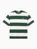 HANGTEN Men'S Small Embroidered Striped Short Sleeve T-Shirt_310(10570-031-407-31)