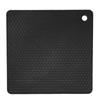 Heat Insulated Pad Square Shape Thickened Silicone Prevent Slip Heat Proof Mat for Wax Pot