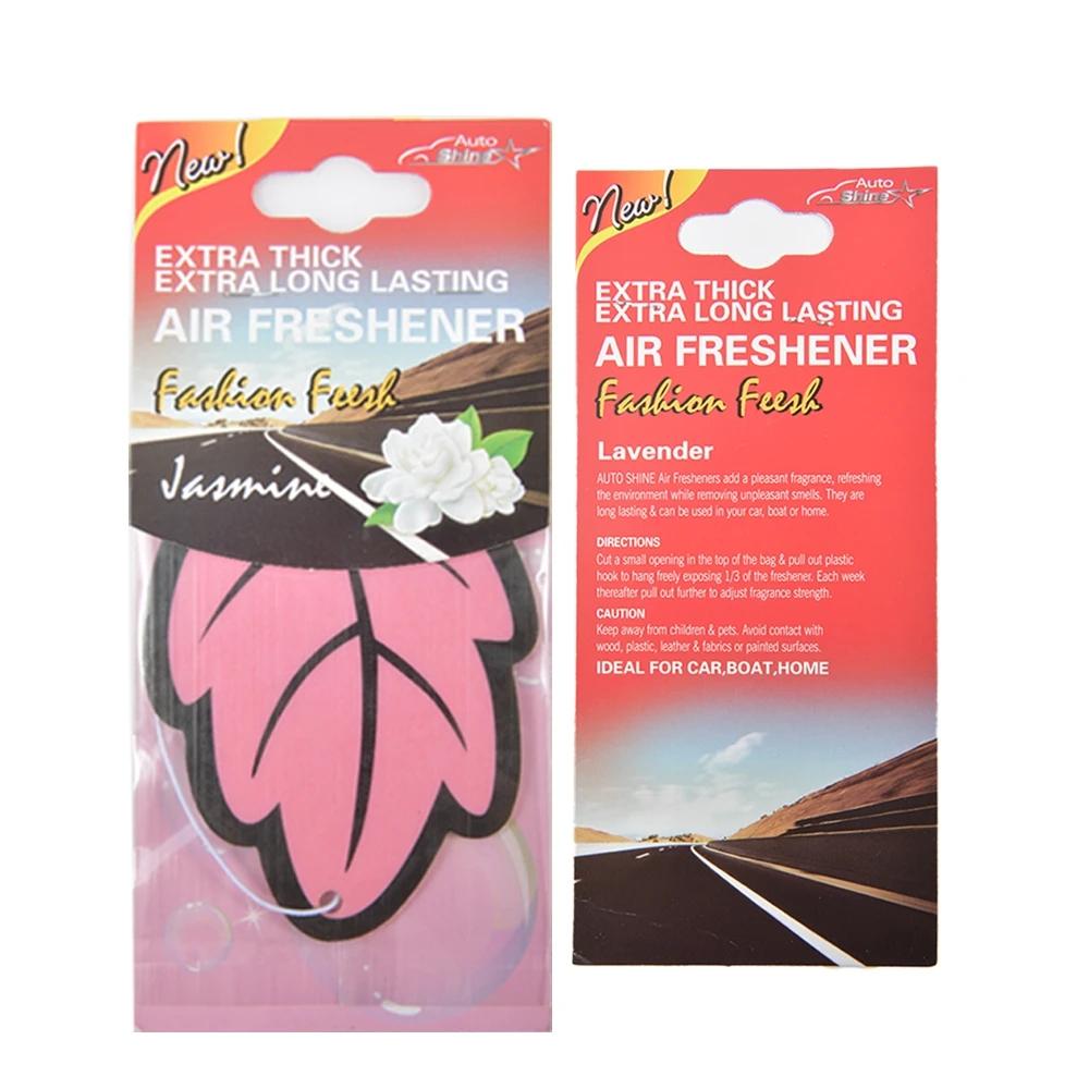 Автомобильный освежитель воздуха, натуральный душистый чай, бумага, авто подвесные ванильные духи, таблетки, аромат в форме листа, автомобильные аксессуары