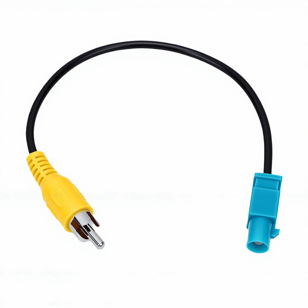Fakra Cable 9.05 Inch Length Video Signal Transfer Fakra Backup Camera Harness Adapter