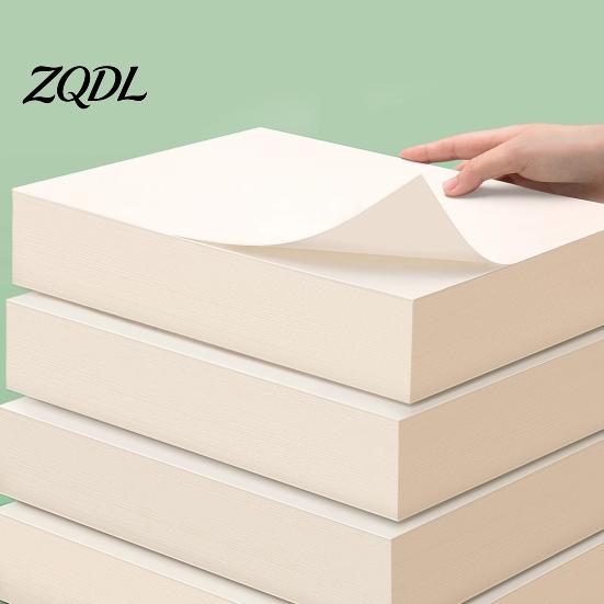 Lightweight Drawing Sheets for Artists Thick Blank Scratch Paper, Premium White Unlined Versatile Portable Writing Supplies Students Math Calculations