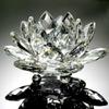 Souvenir Gifts Lotus Flower Decor Glass Craft Glass Miniature Crystal Lotus Flower Figurine